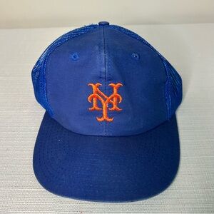 Vintage Sports Products Corp NEW YORK‎ METS (Adjustable Snap Back) Mesh Cap